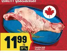 Marché Adonis Canadian lamb shoulder offer