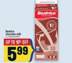 Marché Adonis BEATRICE CHOCOLATE MILK offer