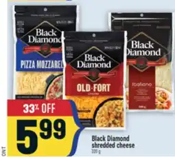 Marché Adonis BLACK DIAMOND SHREDDED CHEESE offer