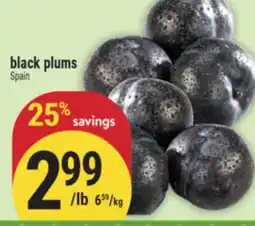 Marché Adonis BLACK PLUMS offer