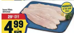 Marché Adonis BASSA FILLETS DEFROSTED offer