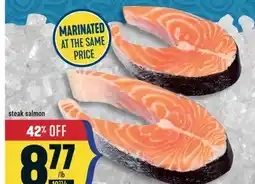 Marché Adonis Steak Salmon offer
