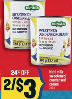 Marché Adonis NUTI MILK SWEETENED CONDENSED CREAM offer