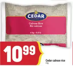 Marché Adonis Cedar calrose rice offer