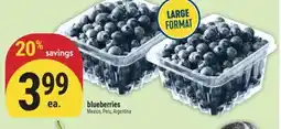 Marché Adonis Blueberries offer