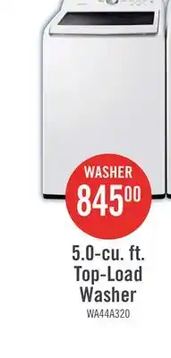 The Brick Samsung 5.1 Cu. Ft. Top-Load Washer - White - WA44A3205AW/A4 offer