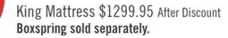 The Brick Beautyrest Black Hotel Cornerstone Suite Tight Top Firm King Mattress offer