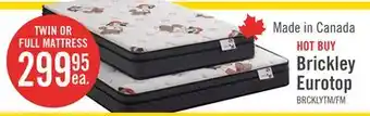 The Brick Brickley Eurotop Medium Twin Mattress offer