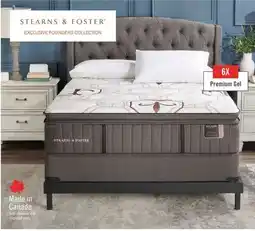 The Brick Stearns & Foster Founders Collection Crystal Palace Pillowtop Queen Mattress offer