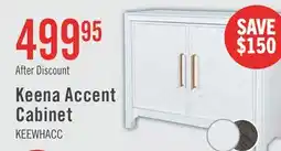 The Brick Keena 40 Solid Wood Accent Cabinet - White offer