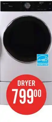 The Brick Maytag 7.4 Cu. Ft. Pet Pro Smart Electric Dryer - Midnight Steel - YMED7020RF offer