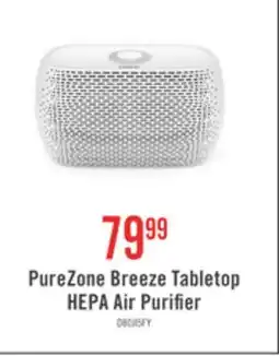 The Brick PureZone Breeze Tabletop HEPA Air Purifier - CA-PECOMPAP offer