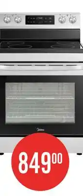 The Brick Midea 30 6.3 Cu. Ft. Electric Range - MER30B14ASTC offer