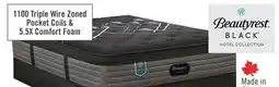 The Brick Beautyrest Black Hotel Presidential Suite Eurotop Medium Queen Mattress offer