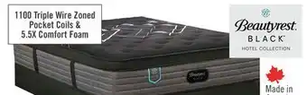 The Brick Beautyrest Black Hotel Presidential Suite Eurotop Medium Queen Mattress offer