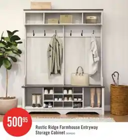 The Brick Rustic Ridge Farmhouse Entryway Storage Cabinet offer