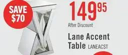 The Brick Lane 12 Mirrored Accent Table - Silver offer