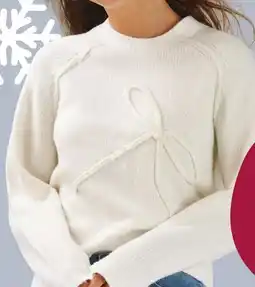 Giant Tiger Solid bow pullover offer