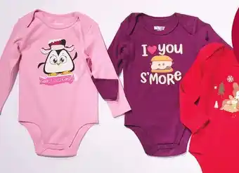 Giant Tiger infant onesie offer