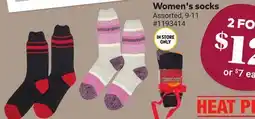 Giant Tiger Women's socks offer