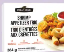 Giant Tiger Ocean Jewel shrimp appetizer trio offer