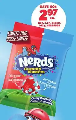 Giant Tiger Nerds Gummy Clusters offer