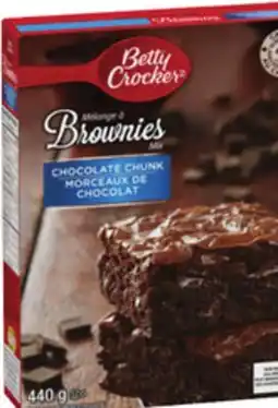 Giant Tiger Betty Crocker brownie mix offer