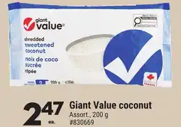 Giant Tiger Giant Value coconut offer