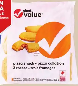 Giant Tiger Giant Value pizza snack offer