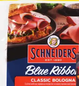 Giant Tiger Schneiders Blue Ribbon bologna offer