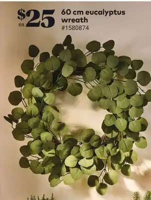 Giant Tiger 60 cm eucalyptus wreath offer