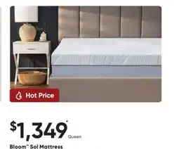 Sleep Country Bloom Sol Mattress offer