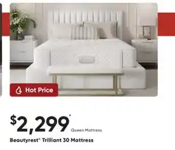 Sleep Country Beautyrest Trilliant 30 Mattress offer