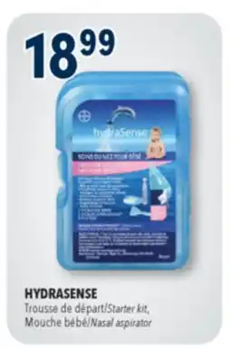 Familiprix HYDRASENSE, Starter kit, Nasal aspirator offer