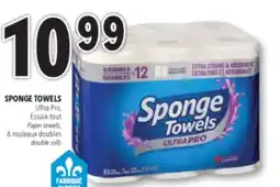 Familiprix SPONGE TOWELS Ultra Pro Paper towels offer