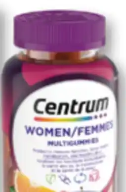 Familiprix CENTRUM Selected vitamin and mineral supplement offer
