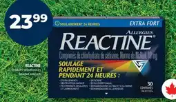 Familiprix REACTINE, Selected products offer