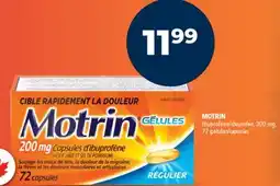 Familiprix MOTRIN, Ibuprofen, 200 mg, 72 capsules offer