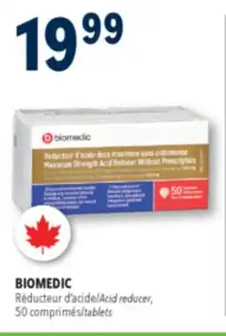 Familiprix BIOMEDIC Acid reducer, 50 tablets offer