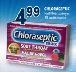 Familiprix CHLORASEPTIC, Lozenges, 15 units offer