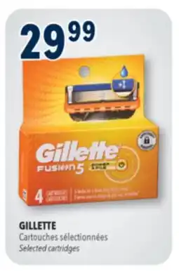 Familiprix GILLETTE, Selected cartridges offer