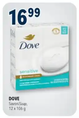 Familiprix DOVE Soap 12x 106g offer