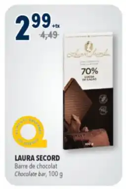 Familiprix LAURA SECORD, Milk chocolate lollipop, 25 g offer