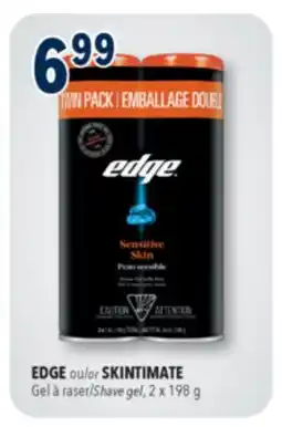 Familiprix EDGE , Shave gel, 2 x 198 g offer