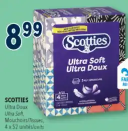 Familiprix SCOTTIES, Ultra Soft, Tissues, 4 x 52 units offer