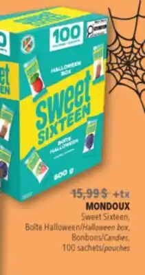 Familiprix MONDOUX, Sweet Sixteen Mega Candy bag, 1,5 kg offer