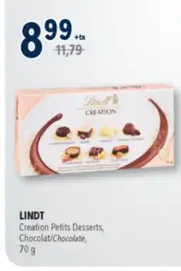 Familiprix LINDT, Creation Petits Desserts, Chocolate, 70 g offer