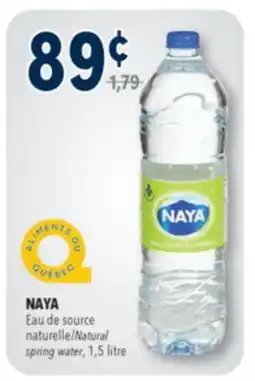 Familiprix NAYA, Natural spring water, 1,5 litre offer