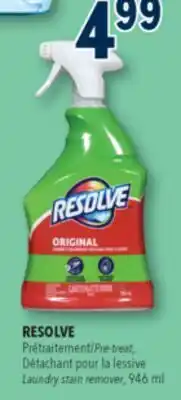 Familiprix RESOLVE, Pre-treat, Laundry stain remover, 946 ml offer