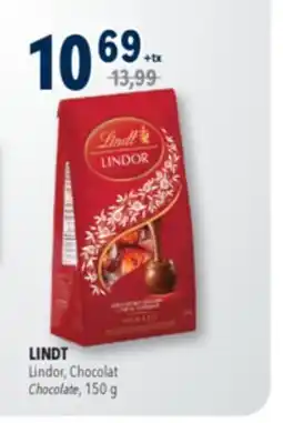 Familiprix LINDT Lindor, Chocolate, 150g offer
